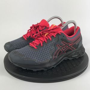 Asics Gel-Sonoma 4 Gray/Pink Trail Running Shoes 1012A160 Women’s Size 7.5